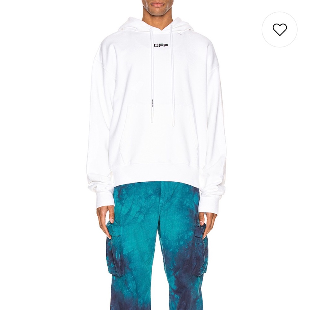 Off-White Wavy Line Logo Hoodie